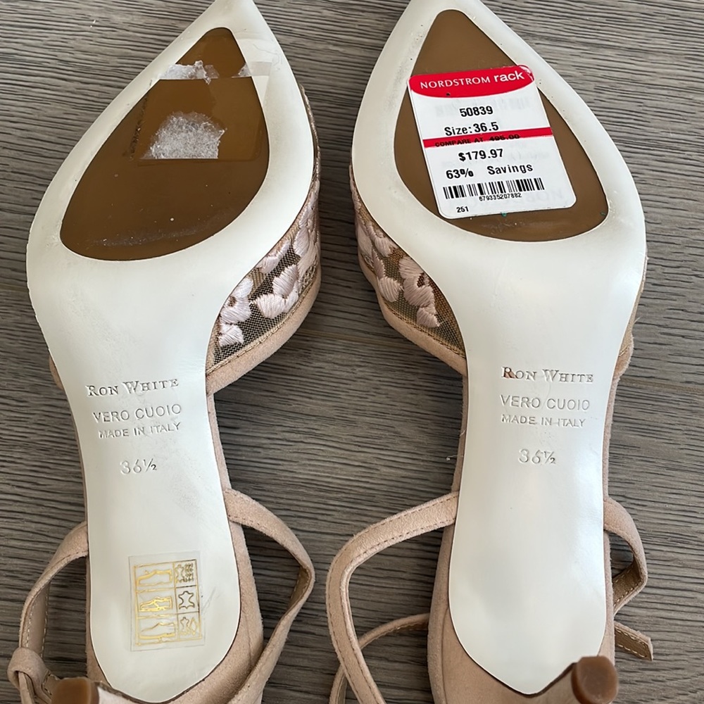Ron white heels - Picture 3 of 8